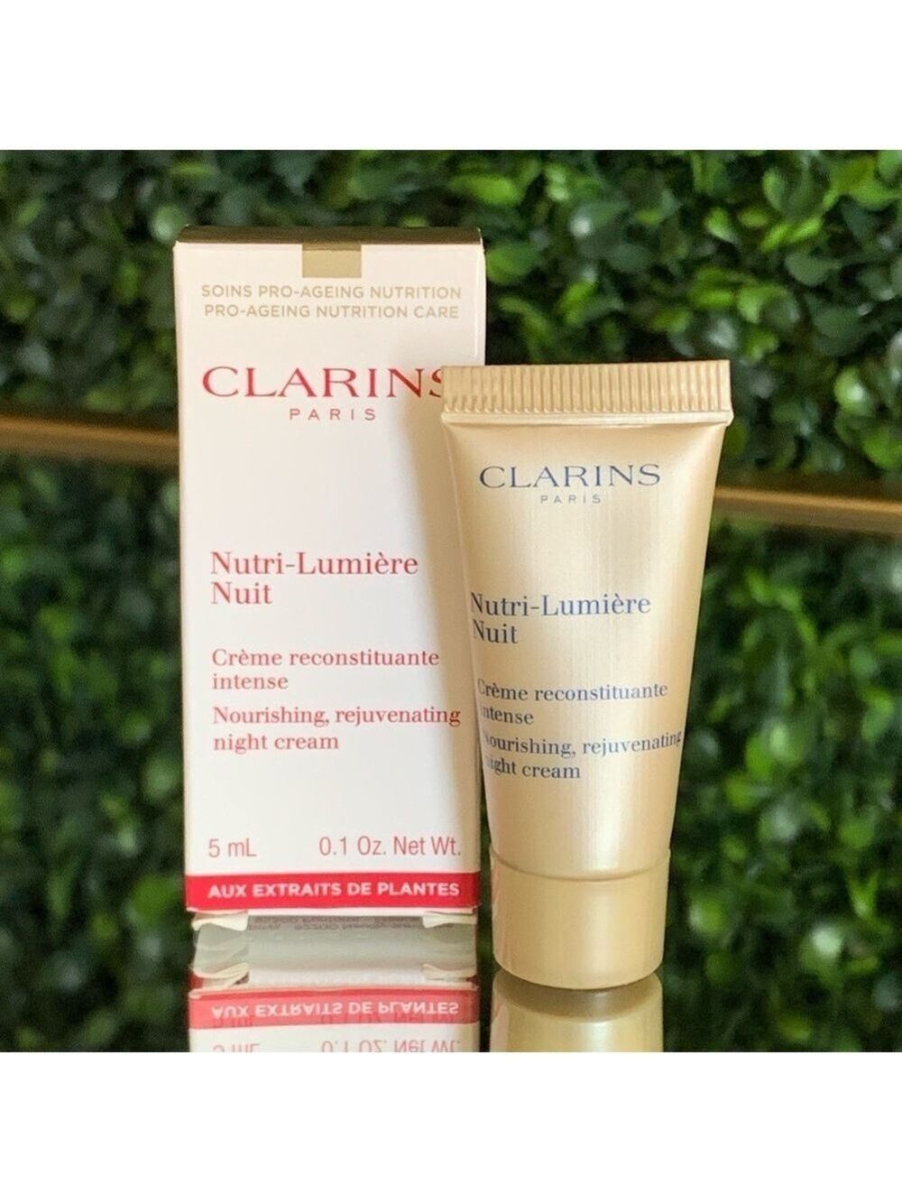 Clarins Nutri-Lumiere Night Cream | NEW | Travel Size | Nourishing Rejuvenating
